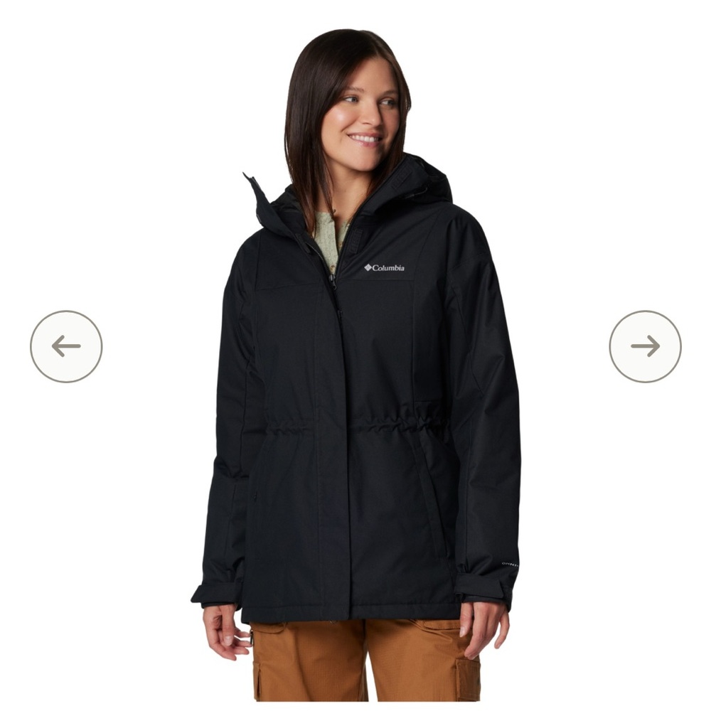Columbia black interchange Hooded Jacket